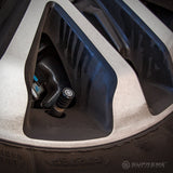 espaciadores de rueda centrados en buje Ford Bronco Sport 2021-2022: patrón de pernos de 5 x 108 mm / pernos M12 x 1,5 / orificio central de 63,4 mm