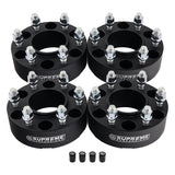 Hub Centric Wheel Spacers FORD / LINCOLN BP 6x135mm M14x2 Studs + Tire Valve Caps