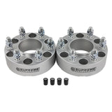 Entretoises de roue centrées sur moyeu FORD / LINCOLN bp 6x135mm goujons m14x2 + bouchons de valve de pneu