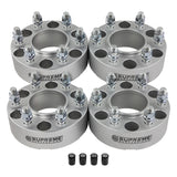 Hub Centric Wheel Spacers FORD / LINCOLN BP 6x135mm M14x2 Studs + Tire Valve Caps