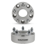 Hub Centric Wheel Spacers Dodge Ram Dakota Durango 5x5.5" BP 9/16"x18 + Valve Caps