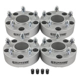 Hub Centric Wheel Spacers Dodge Ram Dakota Durango 5x5.5" BP 9/16"x18 + Valve Caps