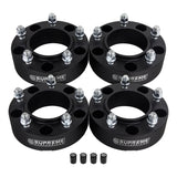 Hub Centric Wheel Spacers Toyota TUNDRA / SEQUOIA / LEXUS 5x150mm M14x1.5 + Tire Valve Caps
