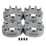 2005-2020 Ford F-250 F-350 Wheel Spacer Adapters + FREE Tire Valve Caps 4x2 4x4