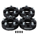 Hub Centric Wheel Spacers Jeep WJ WK JK / 5x5" BP 1/2"x20 Studs + Valve Caps