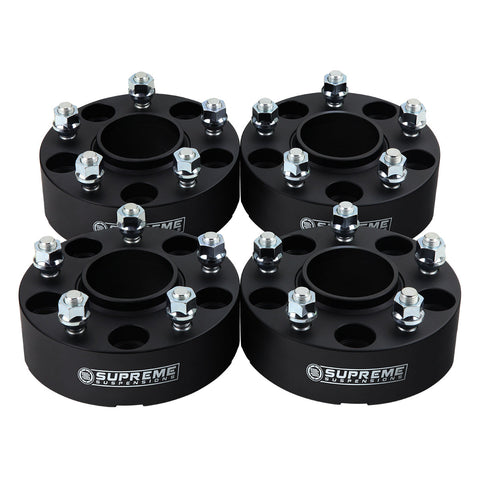 2018-2022 Jeep Wrangler JL Hub Centric Wheel Spacers: 5 x 127mm Bolt Pattern / M14 x 1.5 Studs / 71.5mm Center Bore-Wheel Spacers & Adapters-Supreme Suspensions®-1.5"-4 Piece Set-Supreme Suspensions®