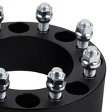 2000-2010 GMC Sierra 3500HD 2WD 4WD Non-Hub Centric 8x165.1 Wheel Spacers 130mm Center Bore