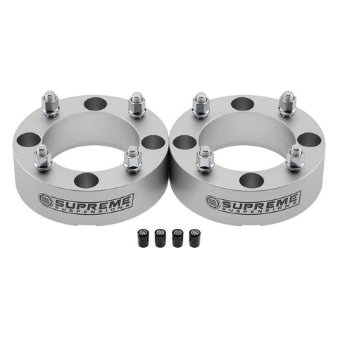 2016-2021 Honda Pioneer 1000 Lug Centric Wheel Spacers / NEW PREMIUM TIRE VALVE CAPS- فواصل ومحولات - نظام تعليق علوي 2 قطعة: أمامي أو خلفي - تعليق 1.5 بوصة سميك - تعليق علوي
