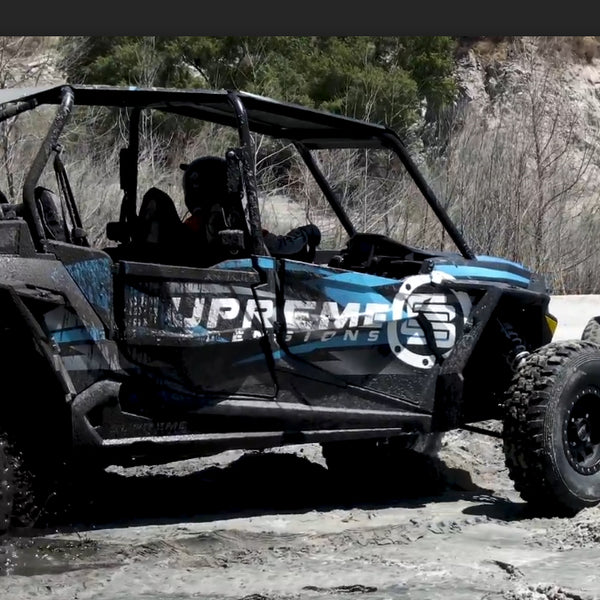 14-19 Polaris rzr xp 1000 2 و 4 مقاعد utv أمامي وخلفي لوحات إدراج الباب السفلي