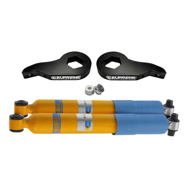 1988-1998 GMC k3500 Kit de levage de suspension avant réglable 3" et amortisseurs Bilstein 4x4