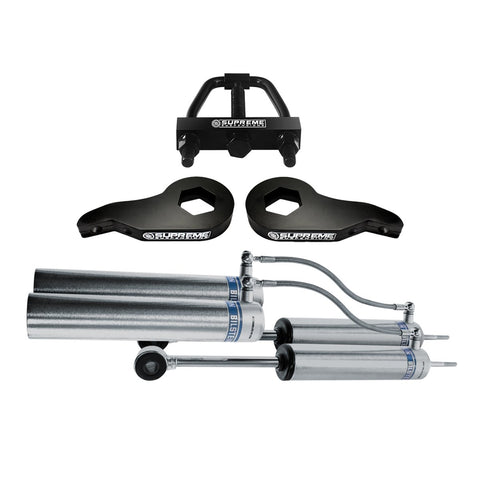 2003-2010 Hummer H2 3" Kit de Elevação de Suspensão Dianteira Ajustável com Ferramenta e Amortecedores Bilstein 4WD 4x4-Suspension Lift Kits-Bilstein e Suspensões Supreme-Série 5160-Supreme Suspensions®