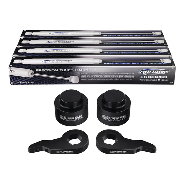 2000-2006 chevy suburban 1500 full suspension lift kit & extended pro comp-dämpare 4wd