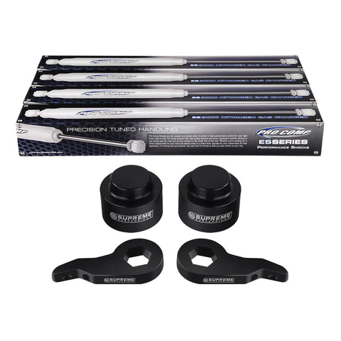 2002-2006 Chevy Avalanche 1500 Full Suspension Lift Kit & Extended Pro Comp Shocks 4WD-Suspension Lift Kits-Pro Comp and Supreme Suspensions-Supreme Suspensions®