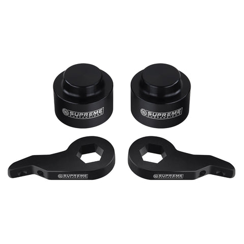 2000-2006 GMC Yukon 1500 Full Suspension Lift Kit 4WD 4x4-Suspension Lift Kits-Supreme Suspensions®-Billet Aluminum-1"-Supreme Suspensions®