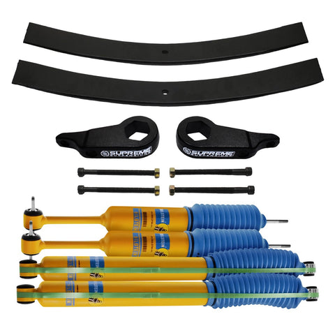 1998-2011 Ford Ranger Full Add-A-Leaf Rear Suspension Lift Kit & Bilstein Shocks 4WD-Suspension Lift Kits-Bilstein and Supreme Suspensions-Supreme Suspensions®