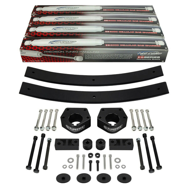 3" Front + 2" Rear Full Lift Kit Includes Shocks Differential Drop Fits 1993-1998 Toyota IFS T100