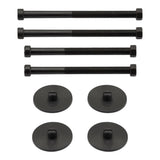 3" fram + 2" baklyft komplett kit add-a-leafs transferväska drop + stötdämpare passar 84-01 Jeep cherokee xj 4wd