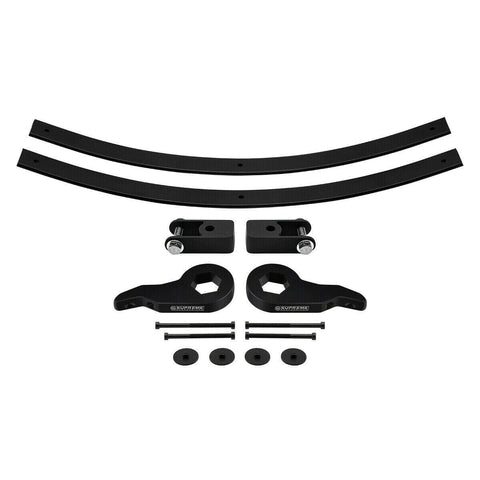 3" Front And 2" Rear Lift Kit For 2000-2007 Chevrolet Silverado 4WD Shock Extenders-Suspension Lift Kits-Supreme Suspensions®-Supreme Suspensions®