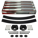 kit de amortiguadores de elevación completa delanteros de 3" + traseros de 2" para Toyota ifs t100 4wd 1993-1998