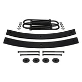 kit de levage de niveau arrière 2" Add-A-Leafs + boulons en U pour Dodge Ram 1500 4WD 2002-2008