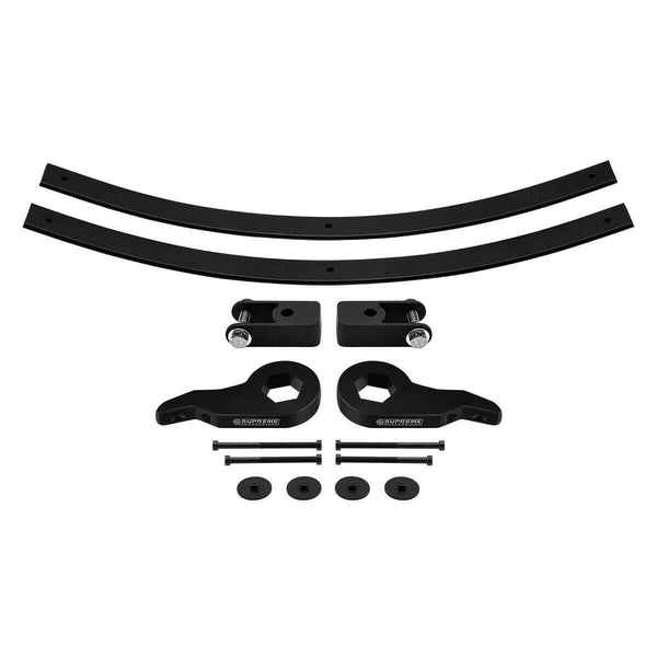 3" Front And 2" Rear Lift Kit For 2000-2007 GMC Sierra 1500 4WD Shock Extenders