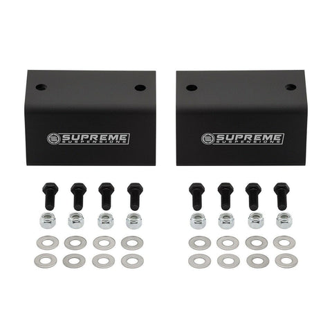 2003-2022 Dodge Ram 2500 Rear Steel Bump Stop Relocation Spacer Kit 4WD-Lift Kit Accessories-Supreme Suspensions®-Supreme Suspensions®