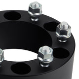 Wheel Spacers for NISSAN FRONTIER / PATHFINDER / XTERRA with 6x5.5" BP / M12x1.25 Studs / Tire Valve Caps