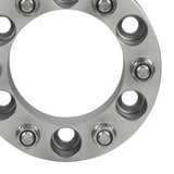 NISSAN Armada / Titan Wheel Spacers with 6x5.5" BP / M12x1.25 Studs / Tire Valve Caps