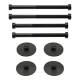 2" Rear Level Lift Kit Add-A-Leafs + U-bolts For 2002-2008 Dodge Ram 1500 4WD