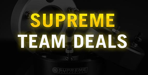 Supreme Suspensions® Team Members Special Discounts