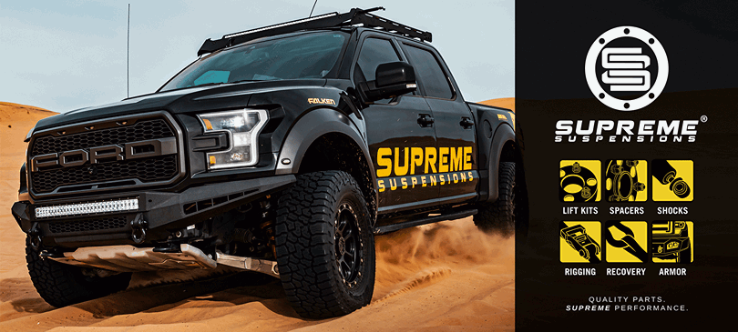 Supreme suspensiones kit de elevación adaptadores rigging recuperación bujes armadura estilo de vida de carreras